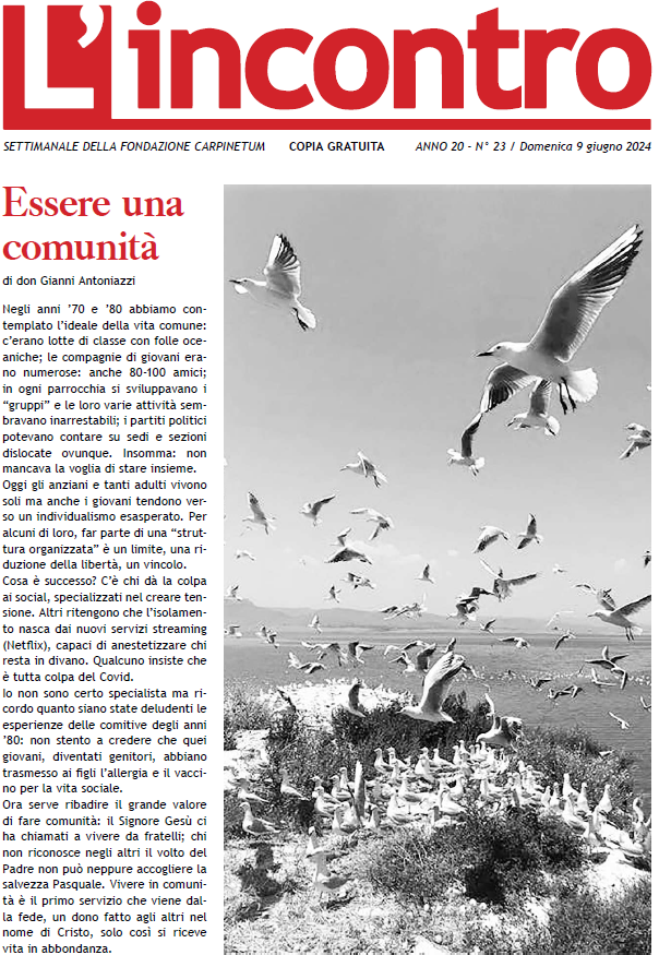article image L’Incontro N° 23 – 2024