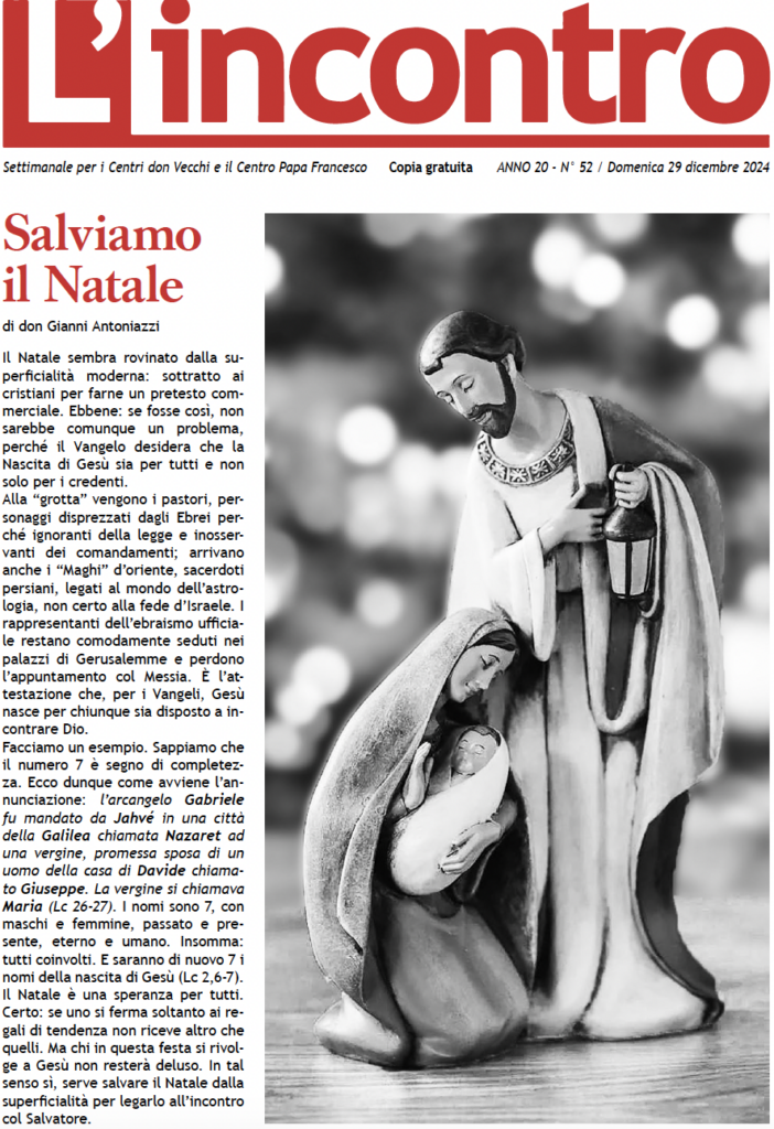 L’Incontro N° 52 – 2024