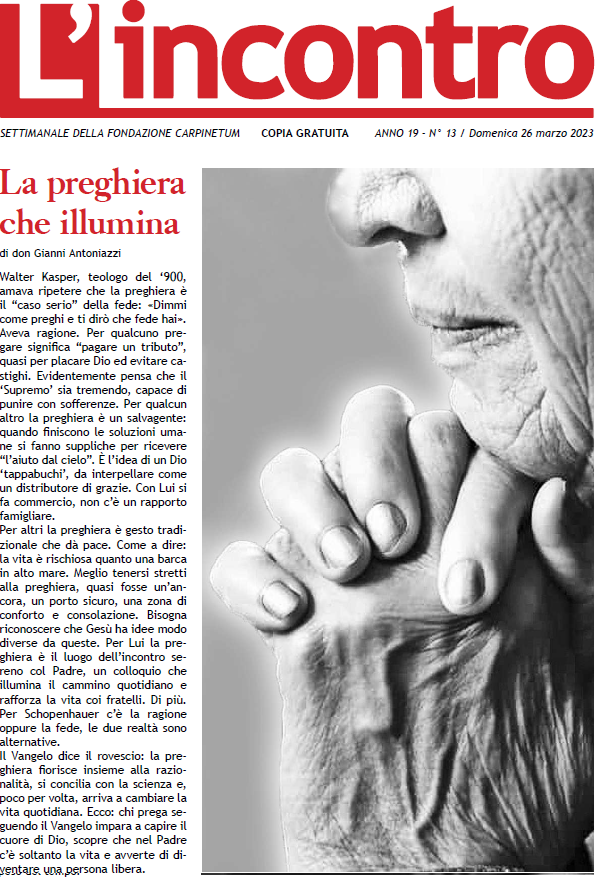 article image L’Incontro N° 13 – 2023