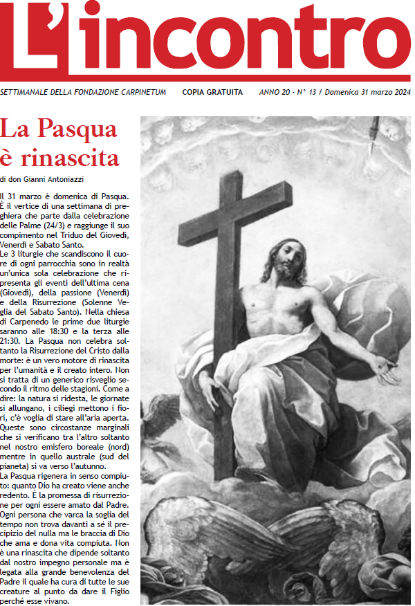 article image L’Incontro N° 13 – 2024