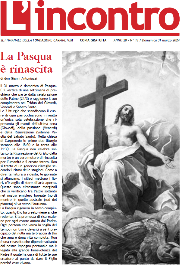 L’Incontro N° 13 – 2024