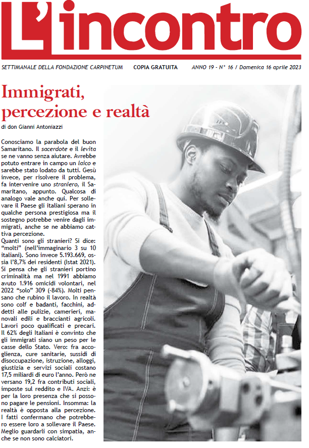 L’Incontro N° 16 – 2023