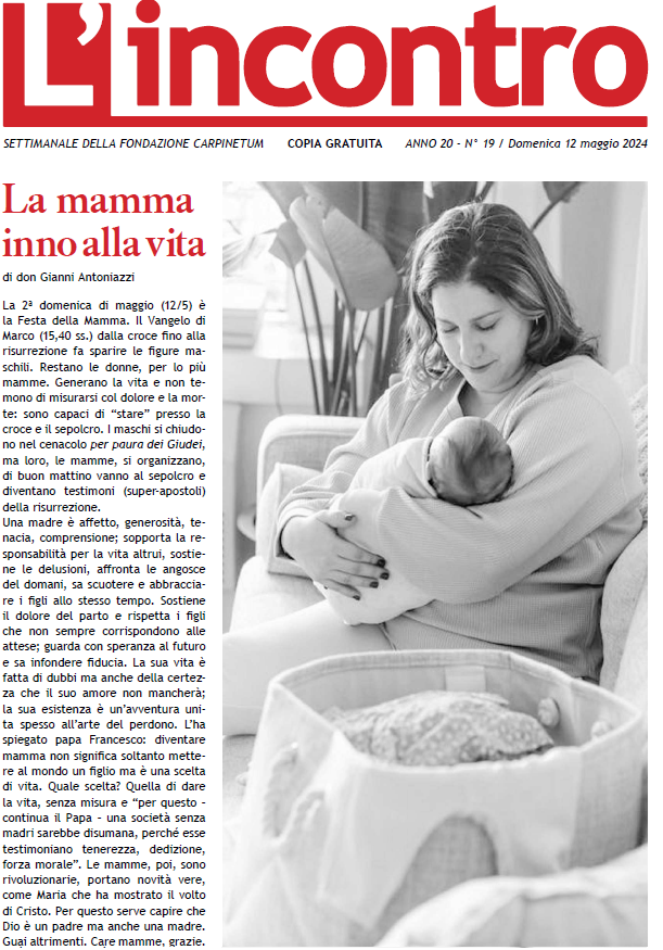 article image L’Incontro N° 19 – 2024