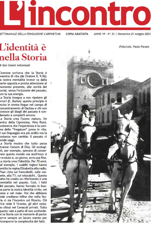 article image L’Incontro N° 21 – 2023