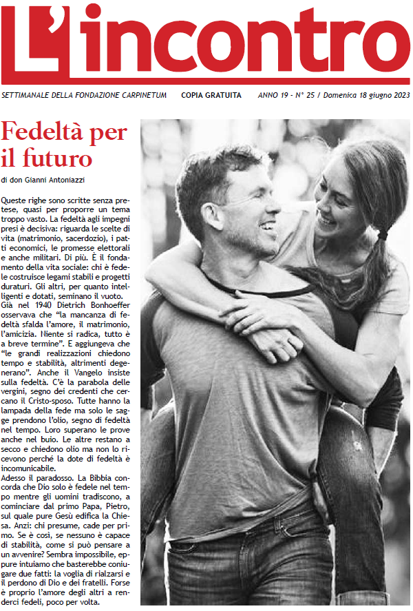 article image L’Incontro N° 25 – 2023
