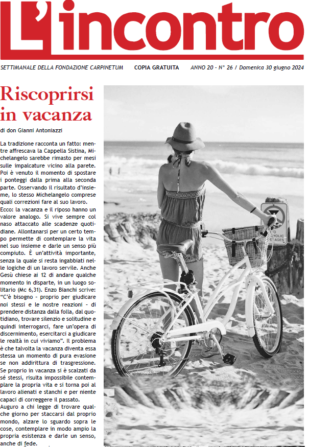 L’Incontro N° 26 – 2024