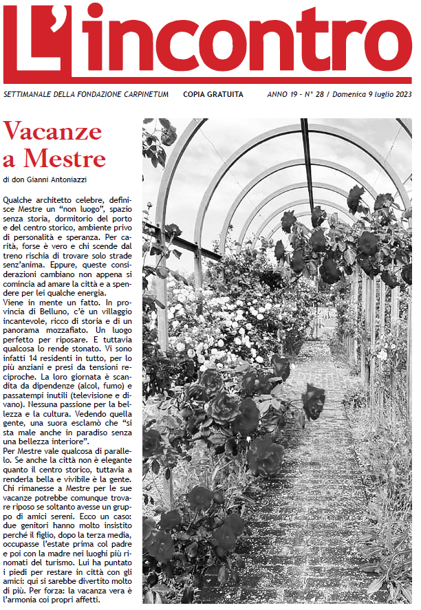 L’Incontro N° 28 – 2023