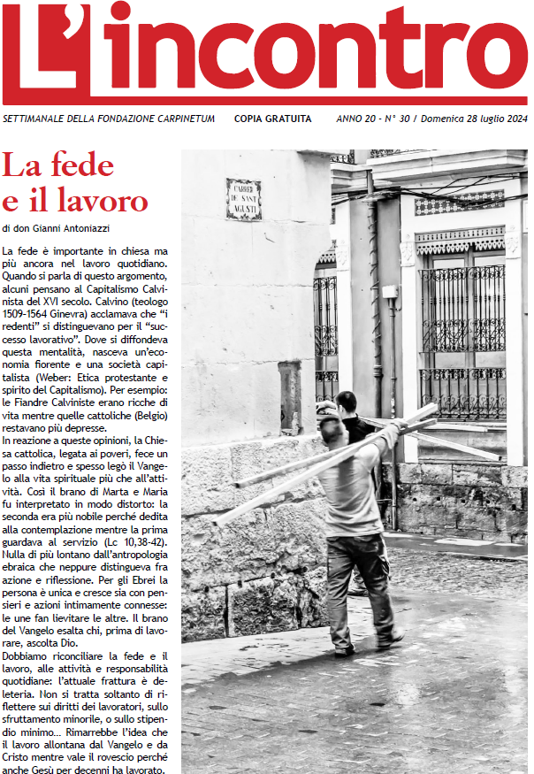 article image L’Incontro N° 30 – 2024