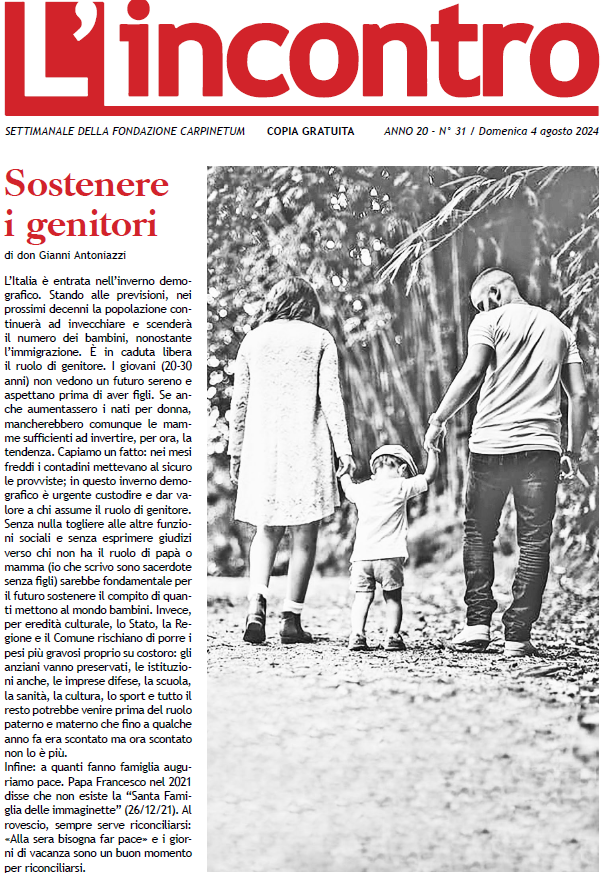 L’Incontro N° 31 – 2024