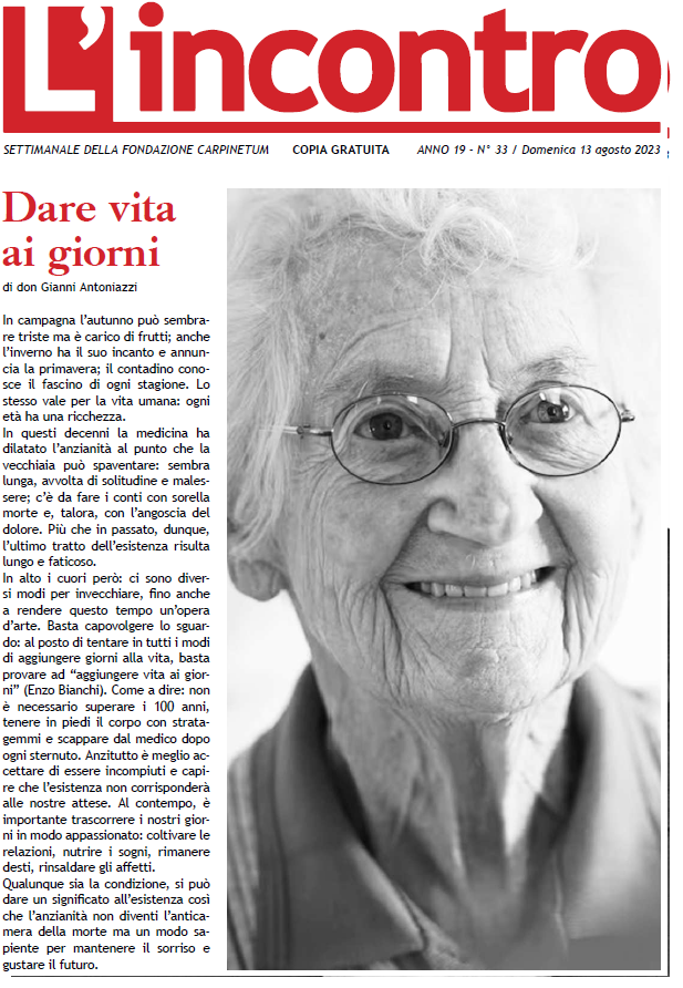 L’Incontro N° 33 – 2023