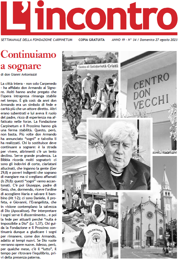 L’Incontro N° 34 – 2023