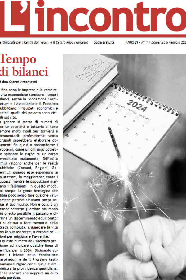 article image L’incontro N° 1 – 05/01/2025
