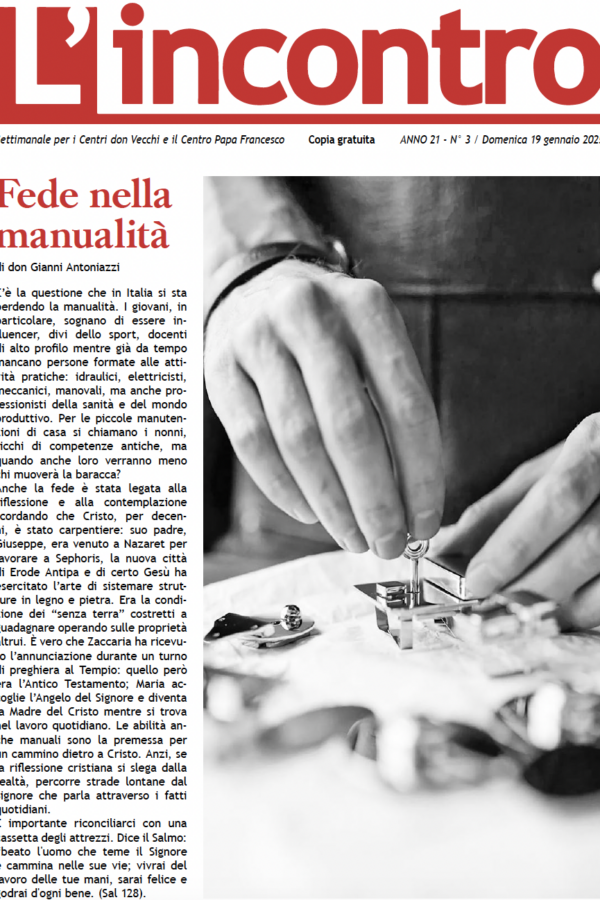 article image L’incontro N° 3 – 19/01/2025