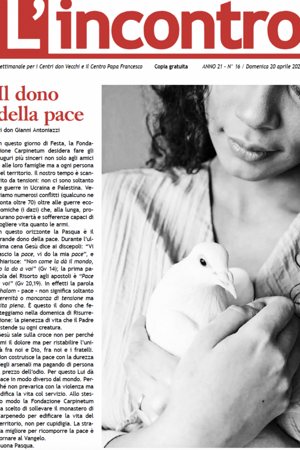 article image L’incontro N° 16 – 20/04/2025
