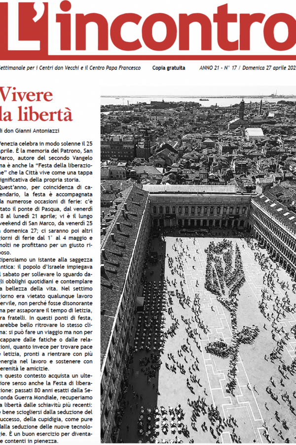 article image L’incontro N° 17 – 27/04/2025
