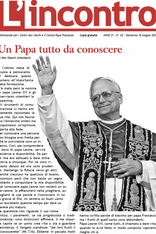 article image L’incontro N° 20 – 18/05/2025