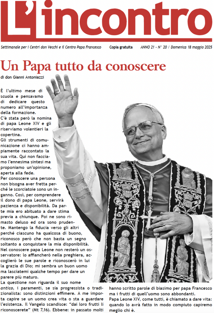 L’incontro N° 20 – 18/05/2025