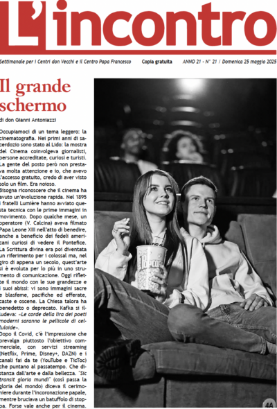 L’incontro N° 21 – 25/05/2025