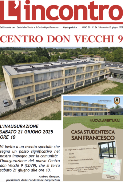 L’incontro N° 24 – 15/06/2025