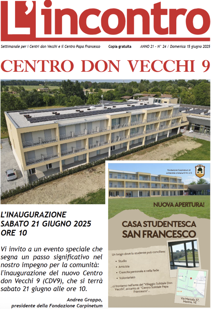 L’incontro N° 24 – 15/06/2025