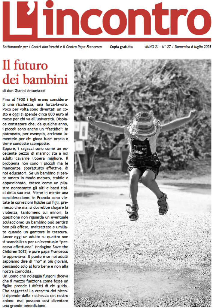 L’incontro N° 27 – 06/07/2025