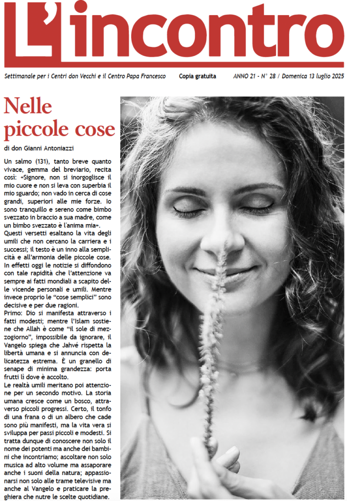 L’incontro N° 28 – 13/07/2025