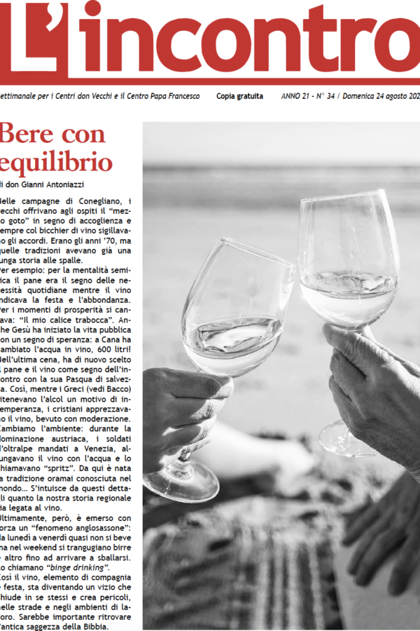 article image L’incontro N° 34 – 24/08/2025