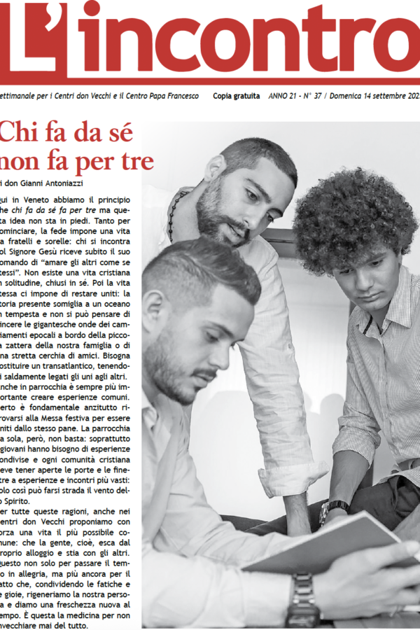article image L’incontro N° 37 – 14/09/2025