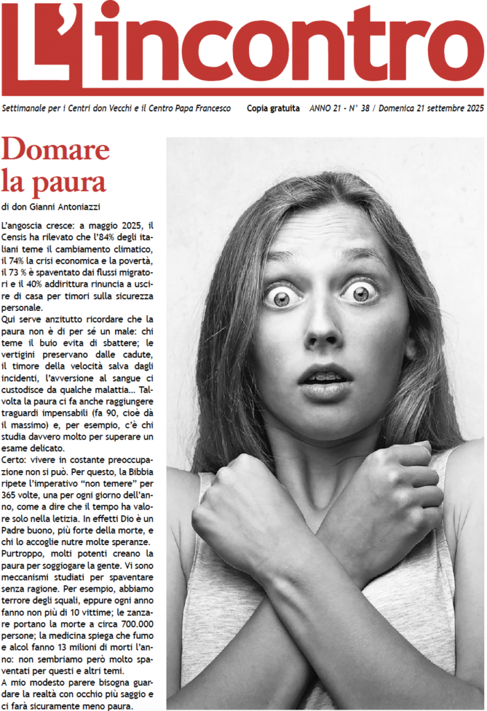L’incontro N° 38 – 21/09/2025
