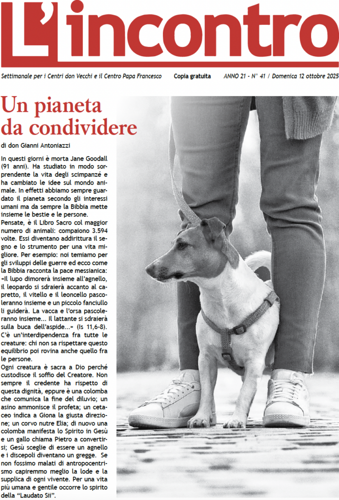 L’incontro N° 41 – 12/10/2025