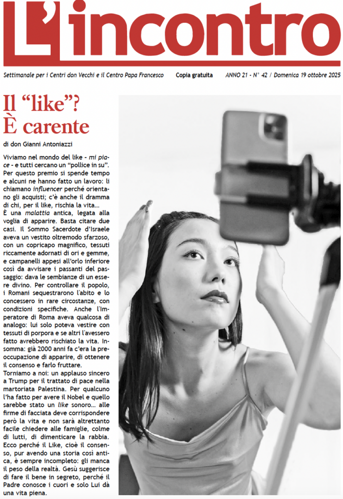 L’incontro N° 42 – 19/10/2025