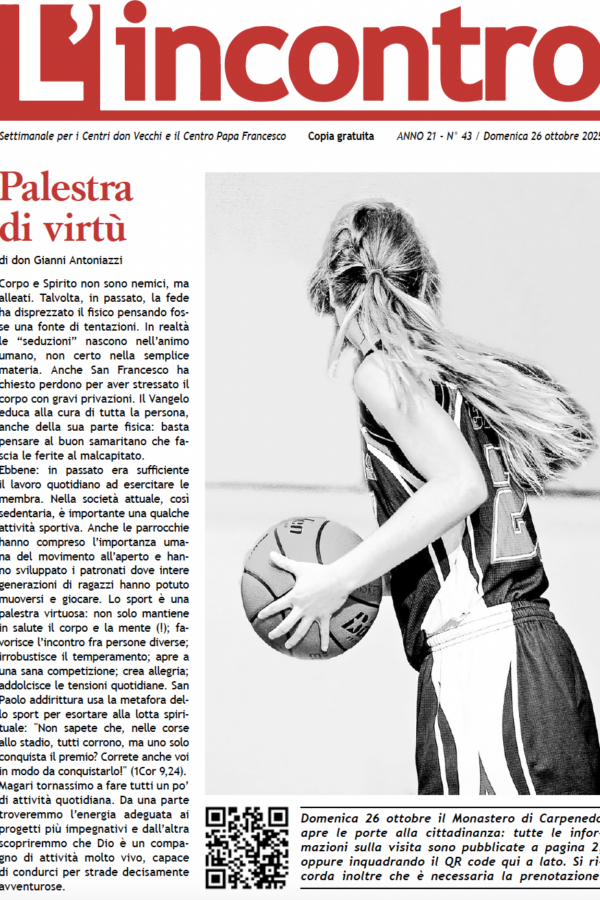 article image L’incontro N° 43 – 26/10/2025