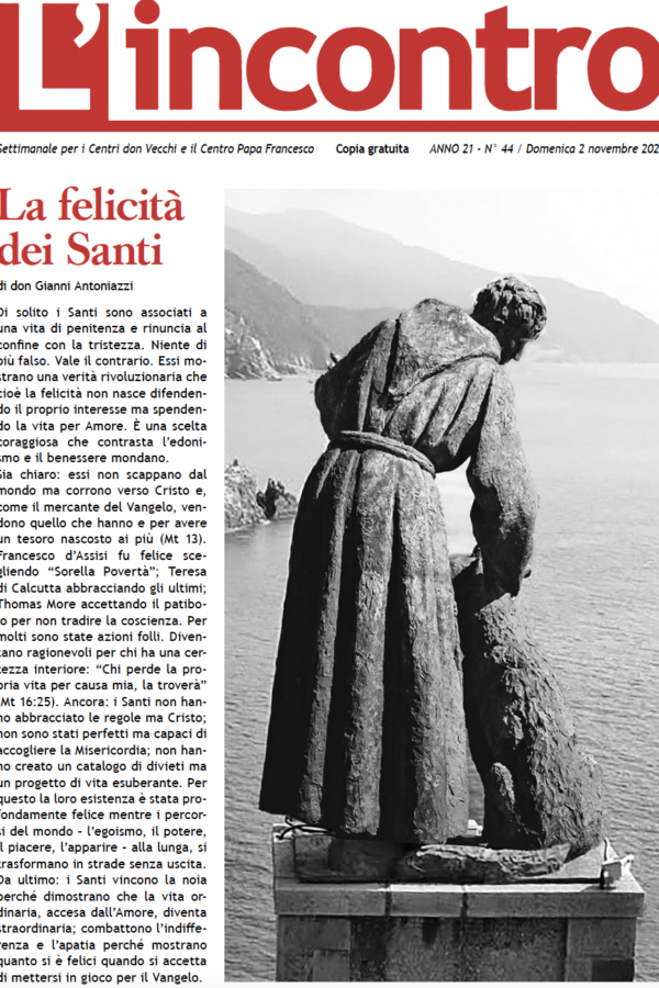 article image L’incontro N° 44 – 02/11/2025
