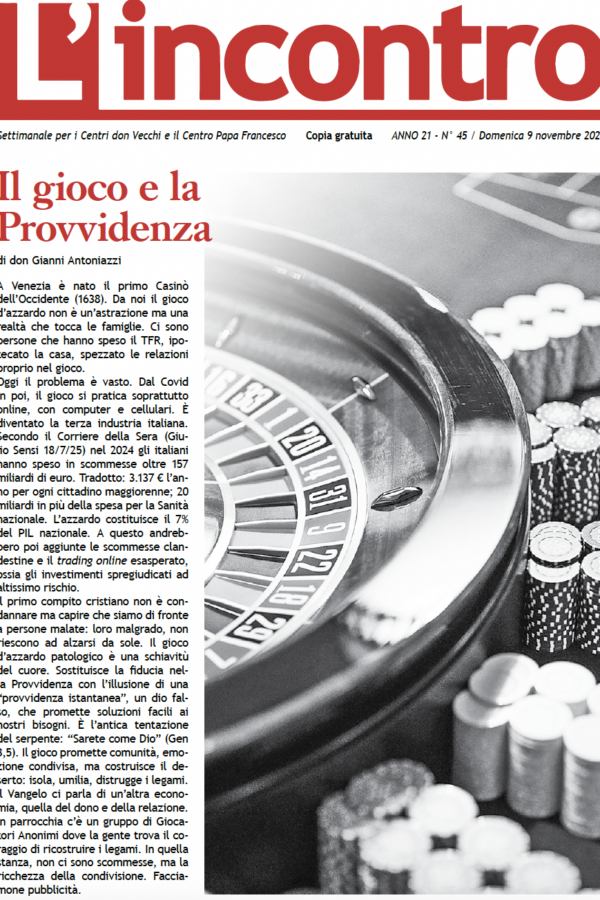 article image L’incontro N° 45 – 09/11/2025