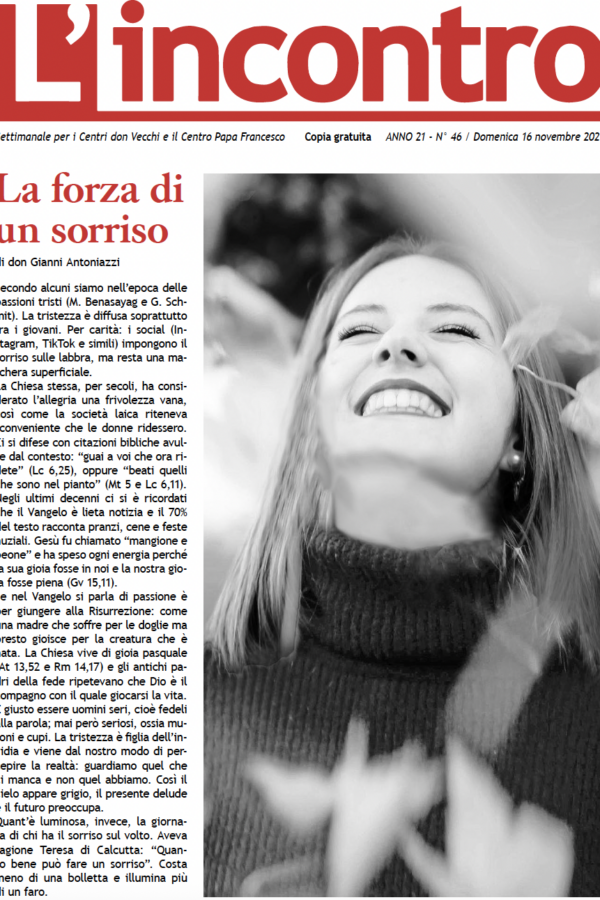 article image L’incontro N° 46 – 16/11/2025