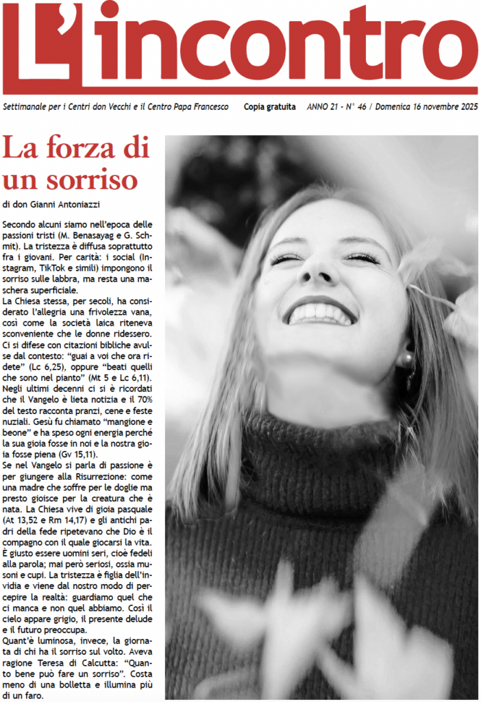 L’incontro N° 46 – 16/11/2025