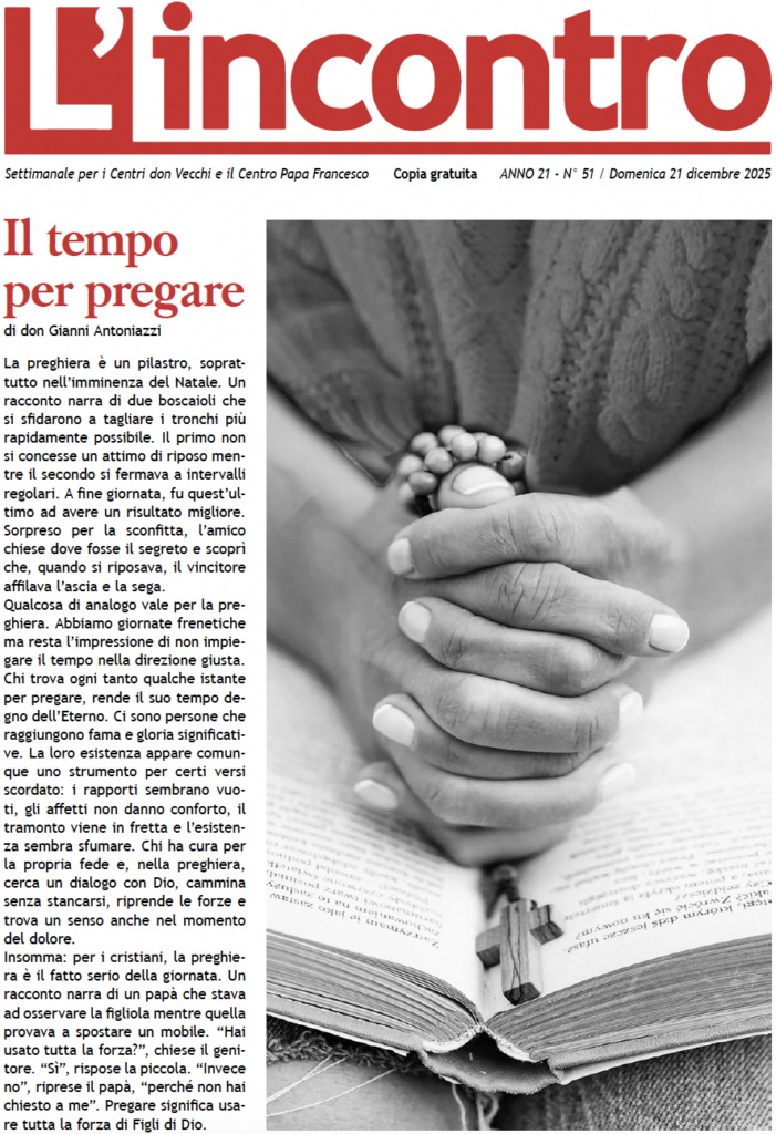 L’incontro N° 51 – 21/12/2025