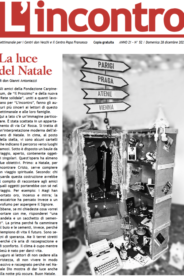 article image L’incontro N° 52 – 28/12/2025