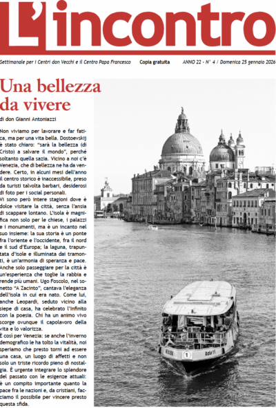 L’incontro N° 4 – 25/01/2026