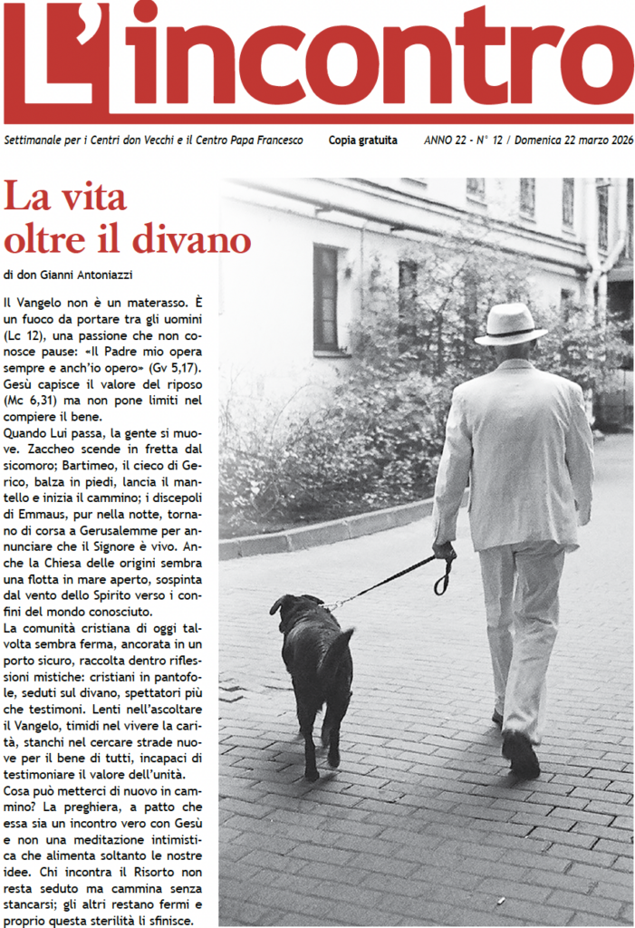 L’incontro N° 12 – 22/03/2026