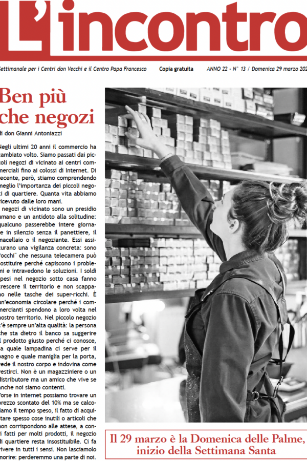 article image L’incontro N° 13 – 29/03/2026