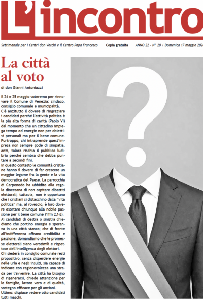 L’incontro N° 20 – 17/05/2026