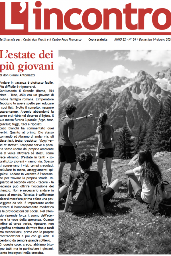 article image L’incontro N° 24 – 14/06/2026