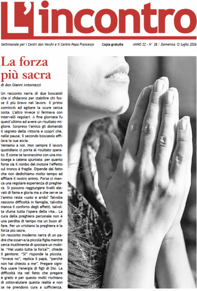 L’incontro N° 28 – 12/07/2026