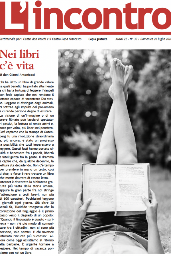 article image L’incontro N° 30 – 26/07/2026