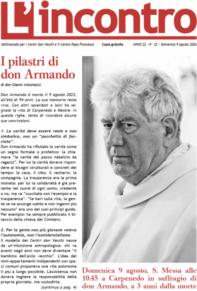 L’incontro N° 32 – 09/08/2026