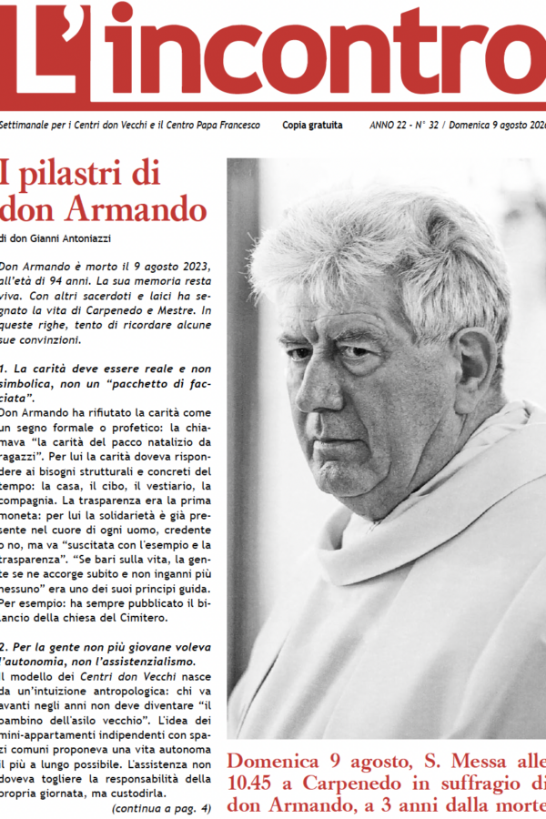 article image L’incontro N° 32 – 09/08/2026