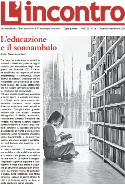 L’incontro N° 36 – 06/09/2026