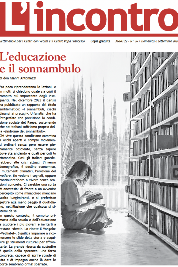article image L’incontro N° 36 – 06/09/2026