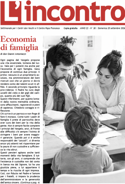 L’incontro N° 38 – 20/09/2026
